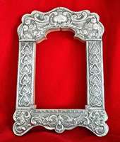 Silver Repousse Frame